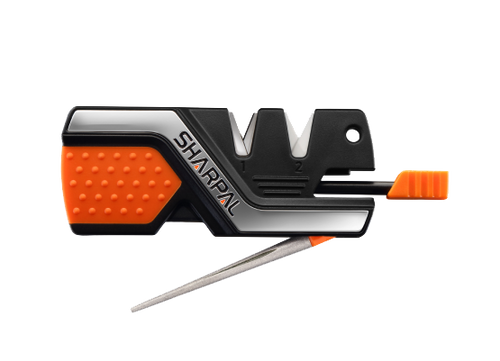 6-In-1 Knife Sharpener & Survival Tool