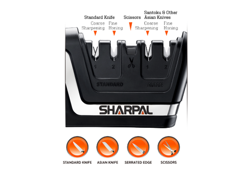 Professional 5-In-1 Knife & Scissors Sharpener