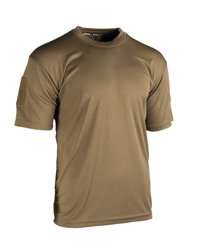 MIL-TEC DARK COYOTE TACTICAL T-SHIRT QUICKDRY