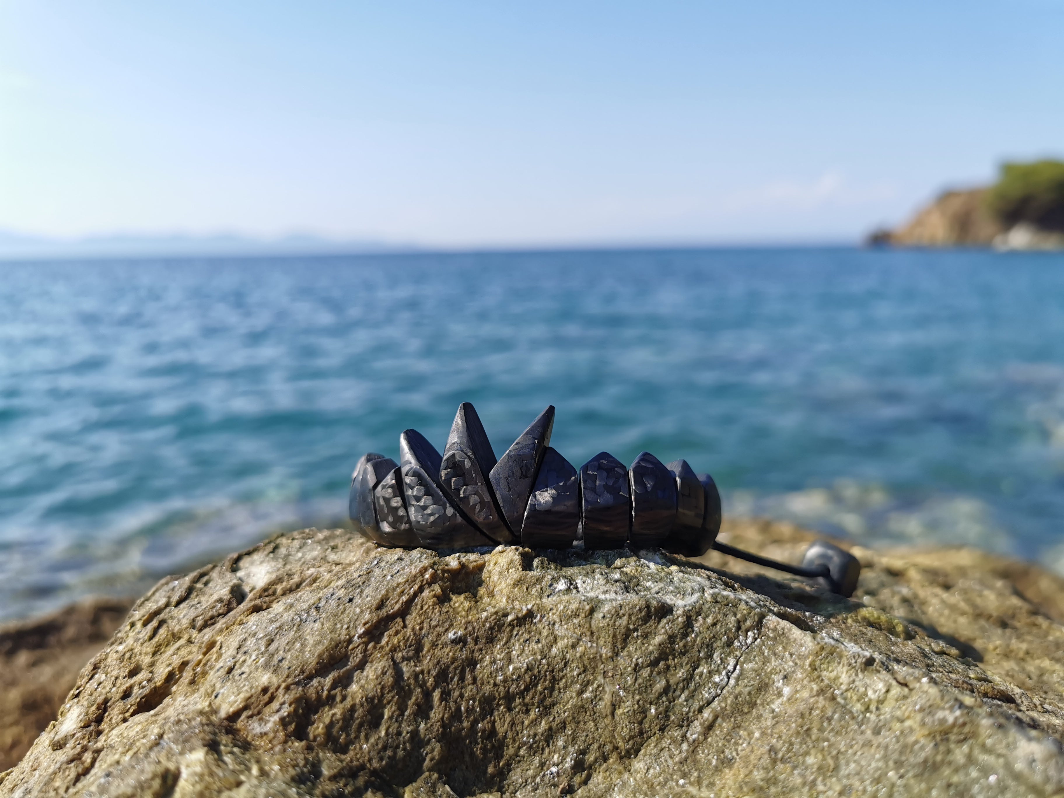 BLACK ANGEL- carbon fiber bracelet