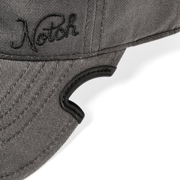 Notch Classic Adjustable Dark Gray Ponytail