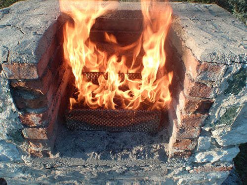 PELLET BURNING FIREBOX