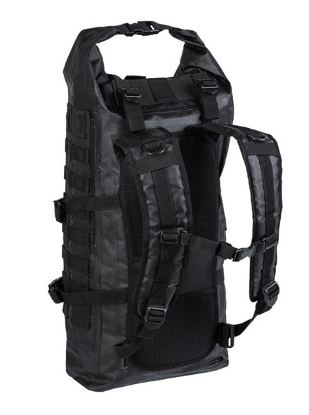 BLACK TACTICAL BACKPACK SEALS DRY-BAG